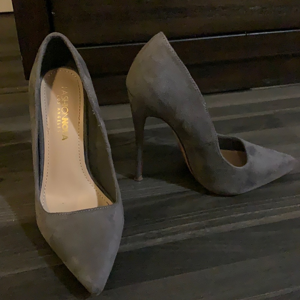 Fashion Nova  Heels like new ! I have the box